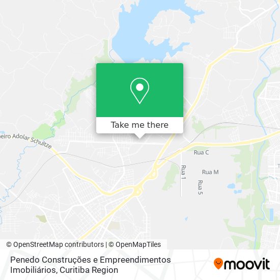 Penedo Construções e Empreendimentos Imobiliários map