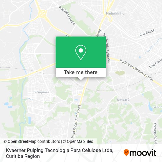 Kvaerner Pulping Tecnologia Para Celulose Ltda map
