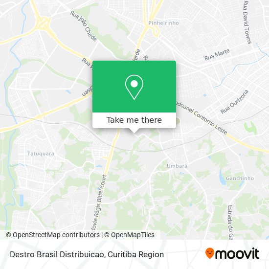 Destro Brasil Distribuicao map