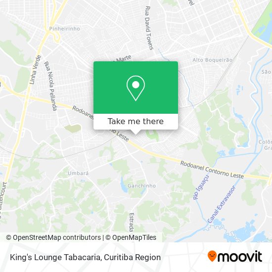 King's Lounge Tabacaria map
