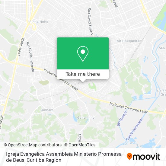 Igreja Evangelica Assembleia Ministerio Promessa de Deus map