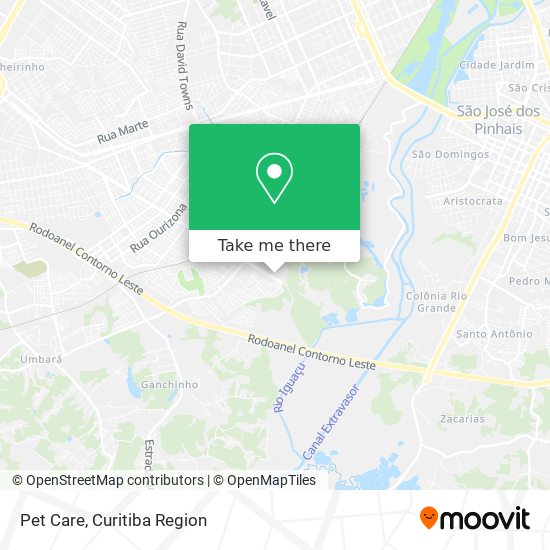 Pet Care map