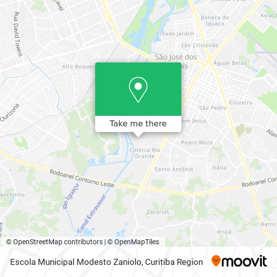 Escola Municipal Modesto Zaniolo map