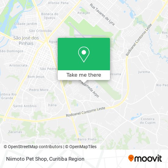 Niimoto Pet Shop map