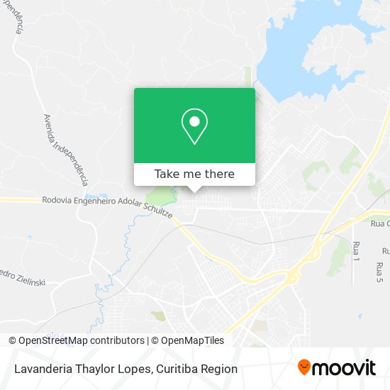 Lavanderia Thaylor Lopes map
