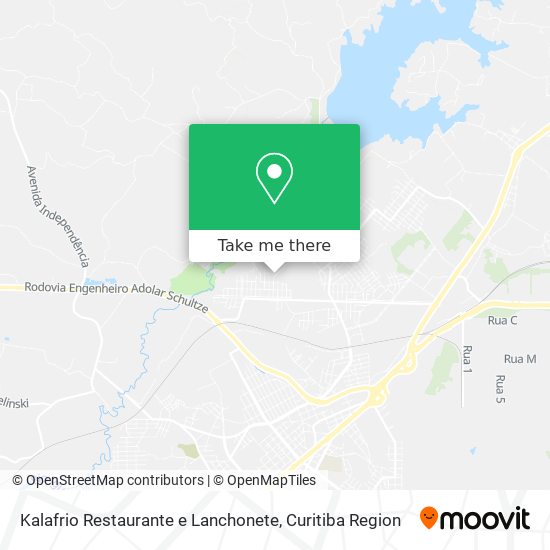Kalafrio Restaurante e Lanchonete map