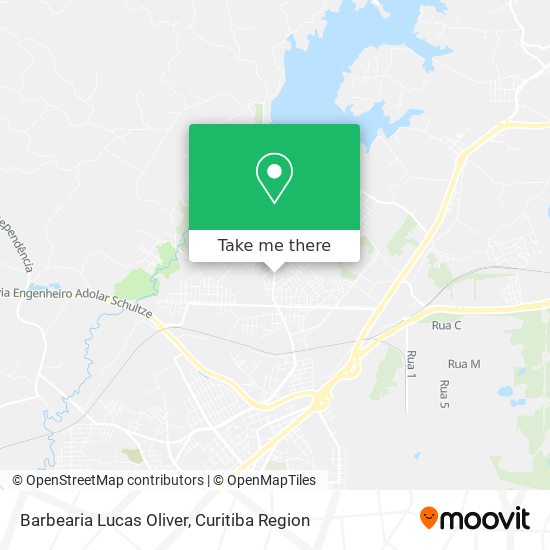 Barbearia Lucas Oliver map