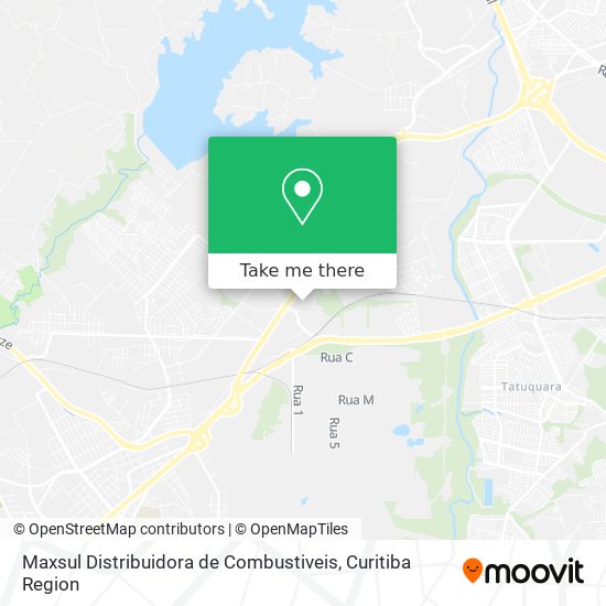 Maxsul Distribuidora de Combustiveis map