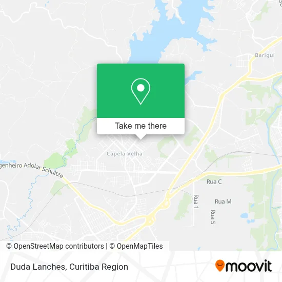 Duda Lanches map