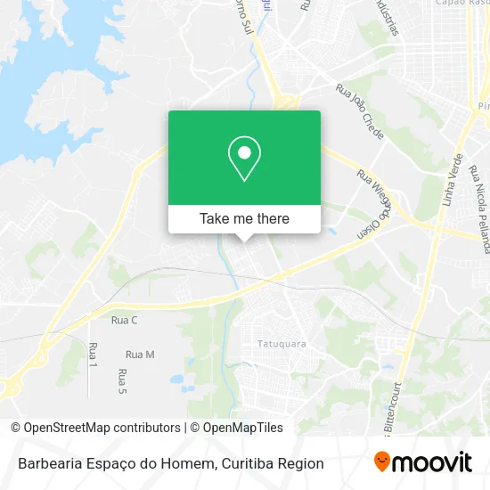 Barbearia Espaço do Homem map