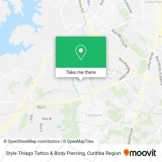 Style Thiago Tattoo & Body Piercing map