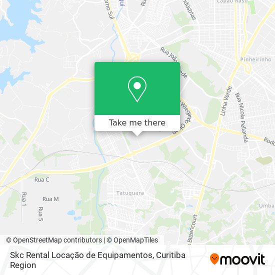 Skc Rental Locação de Equipamentos map