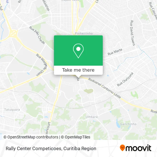 Rally Center Competicoes map