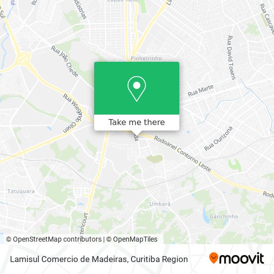 Lamisul Comercio de Madeiras map