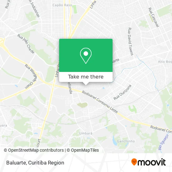 Baluarte map