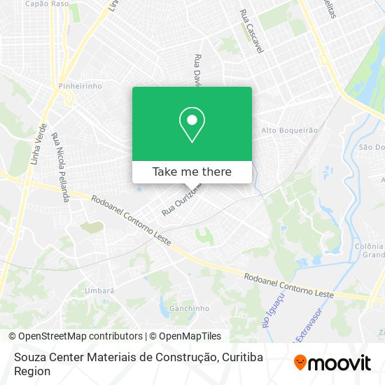 Souza Center Materiais de Construção map