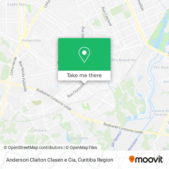 Anderson Claiton Clasen e Cia map