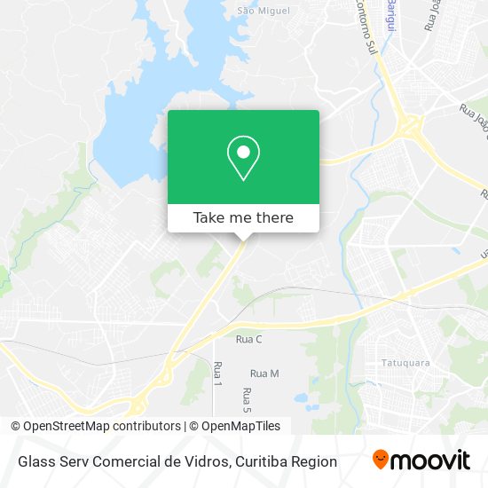 Glass Serv Comercial de Vidros map