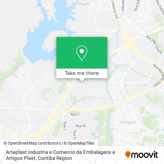 Arteplast Industria e Comercio de Embalagens e Artigos Plast map