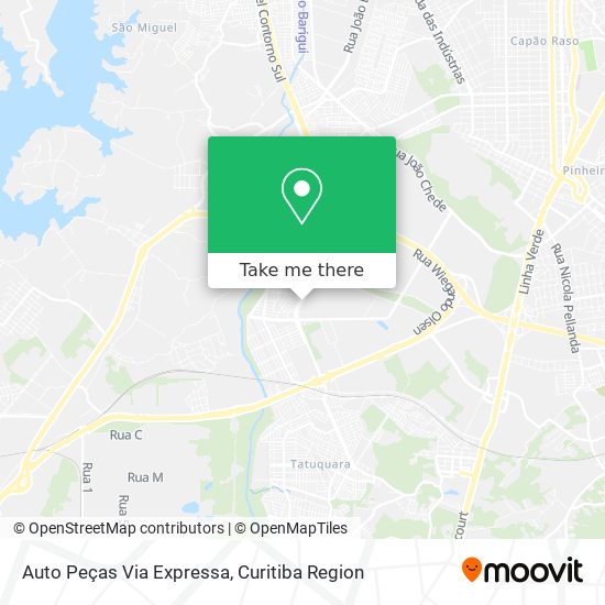 Auto Peças Via Expressa map