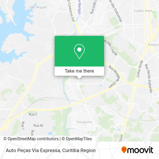 Auto Peças Via Expressa map