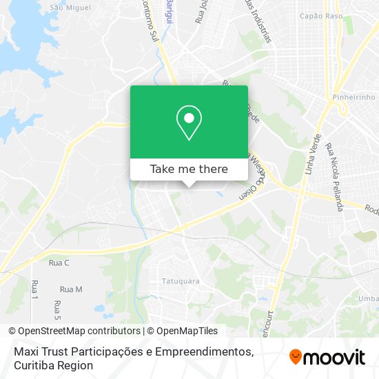 Maxi Trust Participações e Empreendimentos map