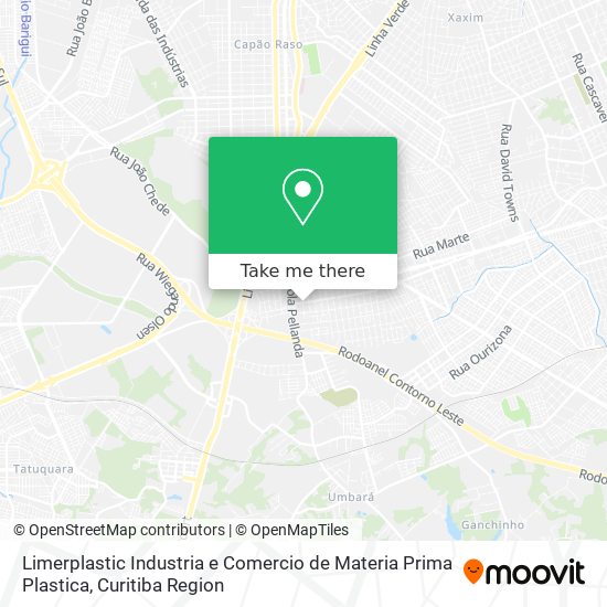Limerplastic Industria e Comercio de Materia Prima Plastica map