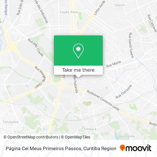 Página Cei Meus Primeiros Passos map