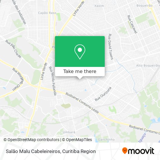 Salão Malu Cabeleireiros map