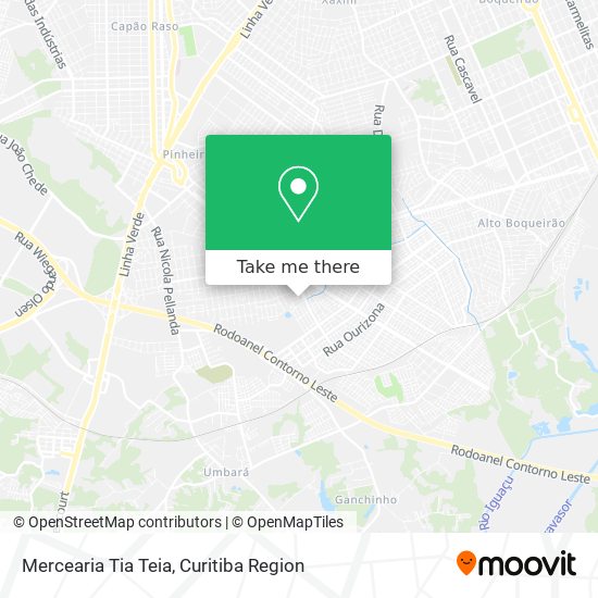 Mercearia Tia Teia map