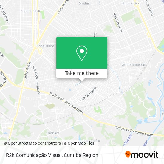 R2k Comunicação Visual map
