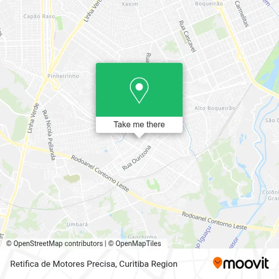 Retifica de Motores Precisa map
