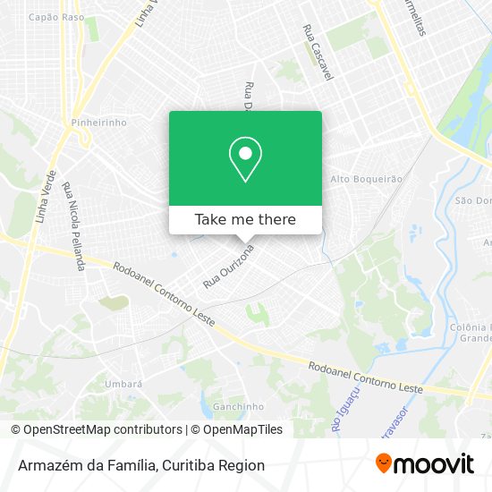 Armazém da Família map