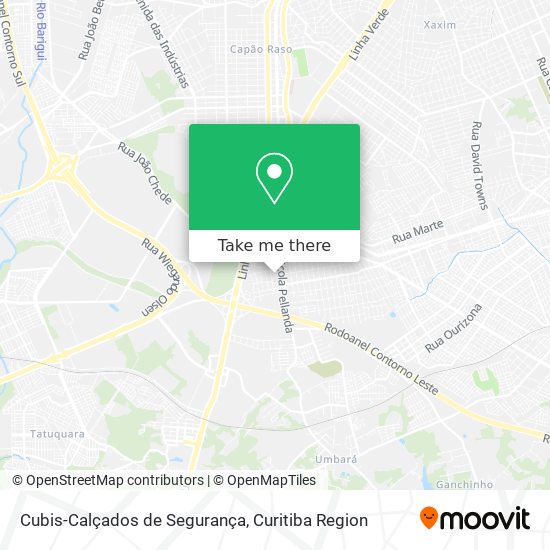 Cubis-Calçados de Segurança map