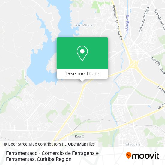 Ferramentaco - Comercio de Ferragens e Ferramentas map