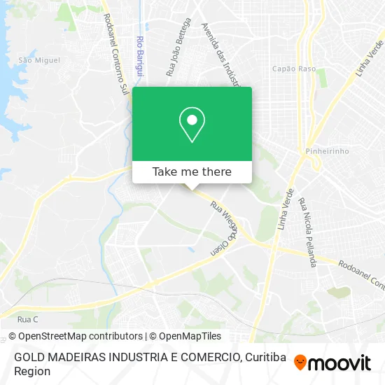 GOLD MADEIRAS INDUSTRIA E COMERCIO map