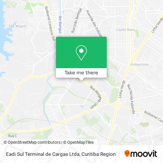 Eadi Sul Terminal de Cargas Ltda map