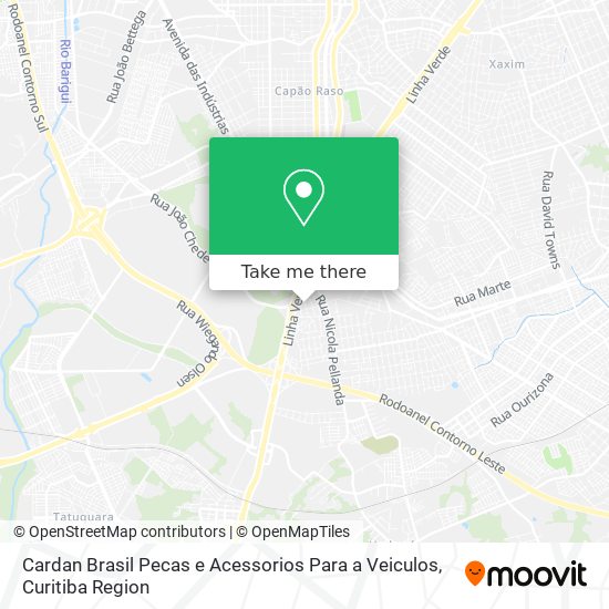 Cardan Brasil Pecas e Acessorios Para a Veiculos map