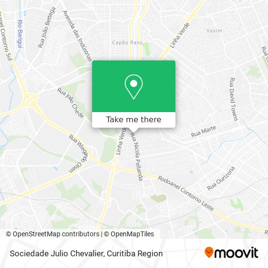 Sociedade Julio Chevalier map