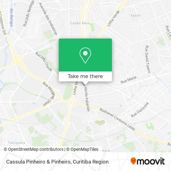 Cassula Pinheiro & Pinheiro map