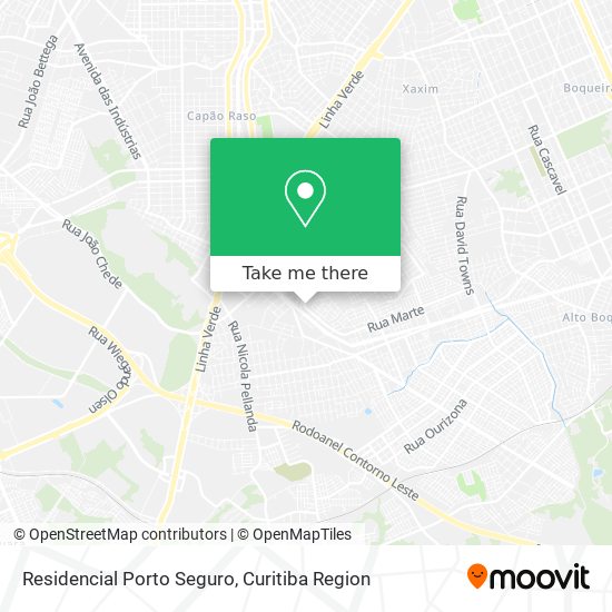 Residencial Porto Seguro map