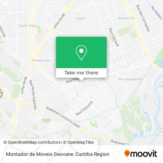 Montador de Moveis Geovane map