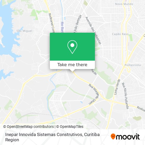 Inepar Innovida Sistemas Construtivos map