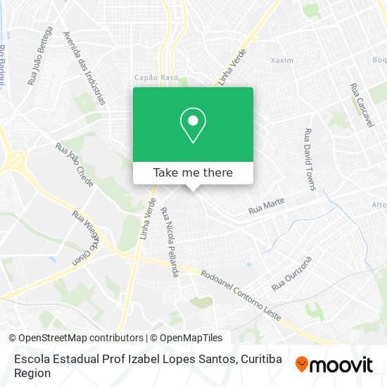 Escola Estadual Prof Izabel Lopes Santos map