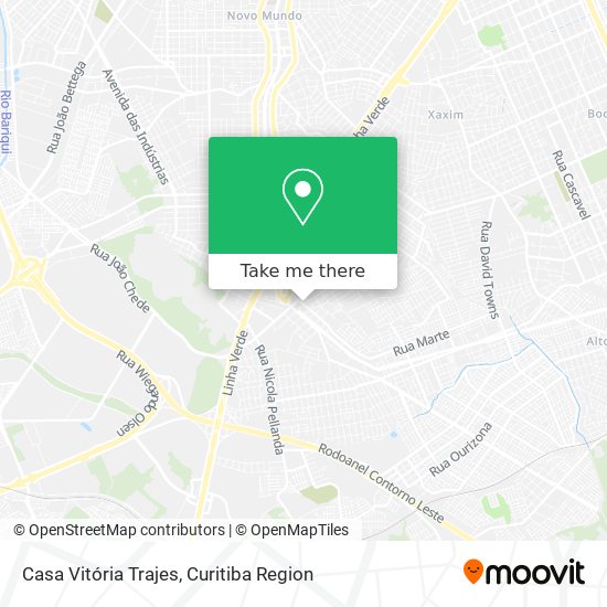 Casa Vitória Trajes map
