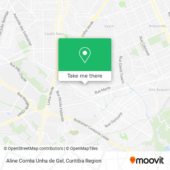 Aline Corrêa Unha de Gel map