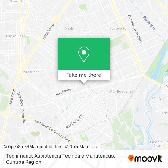 Tecnimanut Assistencia Tecnica e Manutencao map
