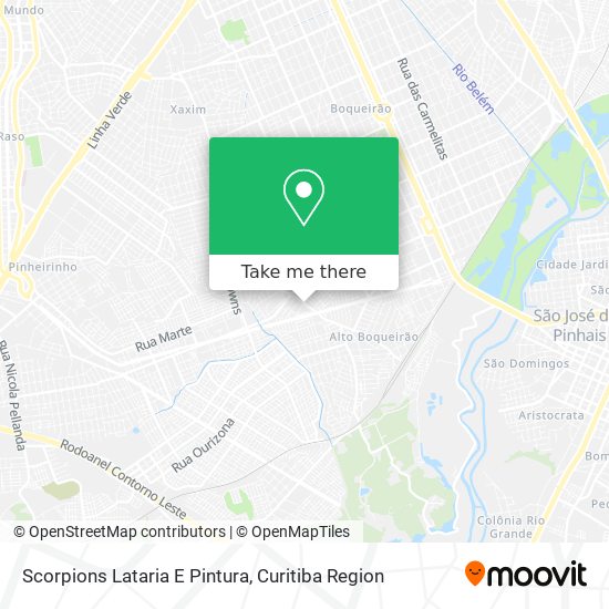 Scorpions Lataria E Pintura map