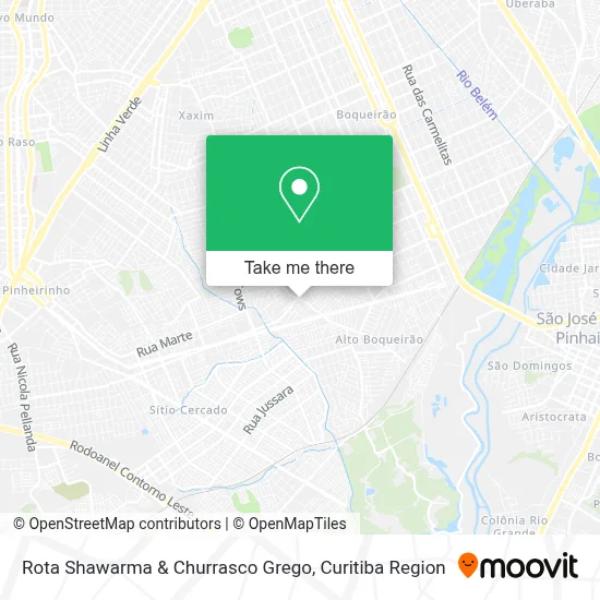 Rota Shawarma & Churrasco Grego map