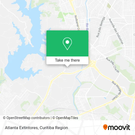 Atlanta Extintores map